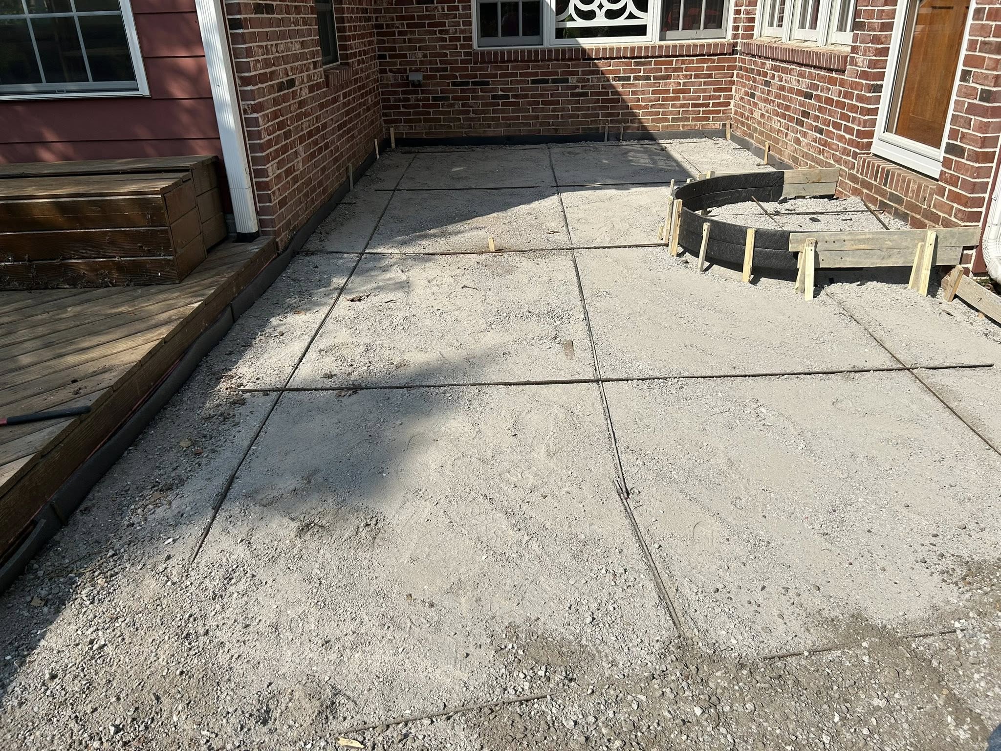 Concrete Patio Installation
